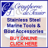 Craythorne & de Tessier. Stainless Steel Marine Tools & Boat Accessories, including Pela Pumps, Bosco Boat Hook and Proscraper